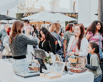Photo from a Dreamers Markets pop-up event