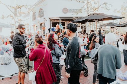 Photo from a Dreamers Markets pop-up event
