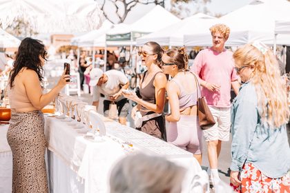 Photo from a Dreamers Markets pop-up event