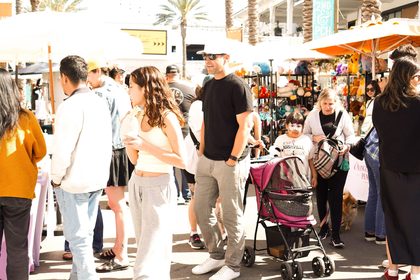Photo from a Dreamers Markets pop-up event