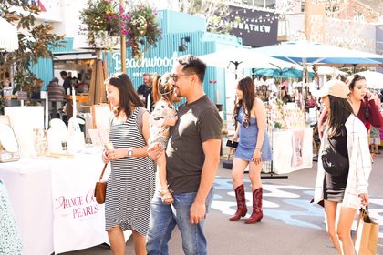 Photo from a Dreamers Markets pop-up event
