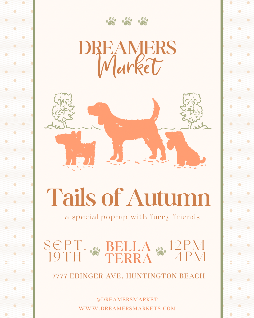Event flyer for Bella Terra HB